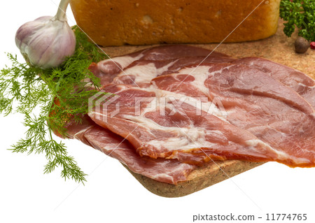 Bacon with vegetables Bacon with vegetables 11774765