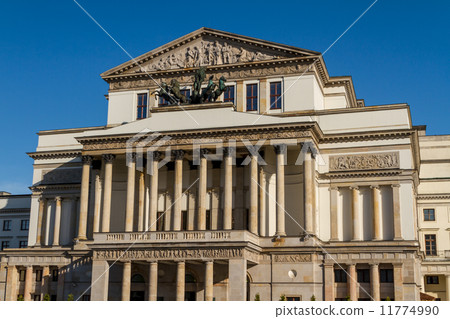 Warsaw, Poland - National Opera House and National Theatre build Warsaw, Poland - National Opera House and National Theatre build 11774990