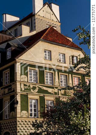 City center of Warsaw, Poland 11775771