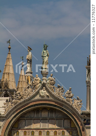 Saint Marks Basilica, Cathedral, Church Statues Mosaics Details Saint Marks Basilica, Cathedral, Church Statues Mosaics Details 11776327