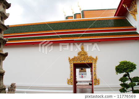 Thailand Bangkok Wat Arun temple detail Thailand Bangkok Wat Arun temple detail 11776569