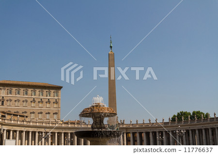 Buildings in Vatican, the Holy See within Rome, Italy. Part of S Buildings in Vatican, the Holy See within Rome, Italy. Part of S 11776637