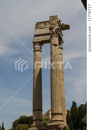 Ruins by Teatro di Marcello, Rome - Italy 11776717