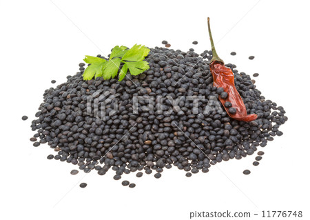 Black lentils Black lentils 11776748