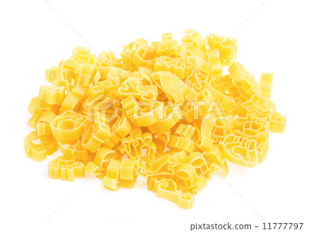 Raw yellow Italian pasta Raw yellow Italian pasta 11777797