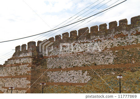 Eptapyrgio the fortified wall in the Upper Town of Thessaloniki 11777869