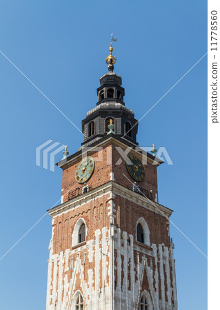 Town hall tower on main square of Krakow Town hall tower on main square of Krakow 11778560