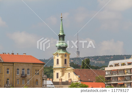 view of landmarks in Budapest 11779327
