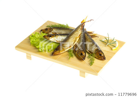 Smoked sprat - appetizing snack 11779696