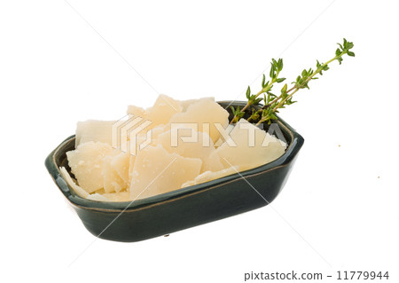 Parmesan cheese isolated white 11779944