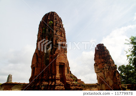Pagoda at Wat Chaiwattanaram Temple, Ayutthaya, Thailand Pagoda at Wat Chaiwattanaram Temple, Ayutthaya, Thailand 11779978