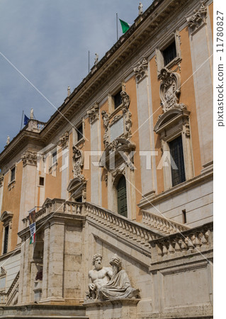 Campidoglio square (Piazza del Campidoglio) in Rome, Italy Campidoglio square (Piazza del Campidoglio) in Rome, Italy 11780827