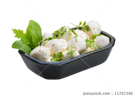 Mozzarella with herbs 11781390