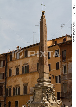 Rome, Italy. Typical architectural details of the old city 11781930
