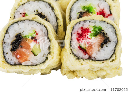Japanese Cuisine -Tempura Maki Sushi (Deep Fried Roll made of sa 11782023