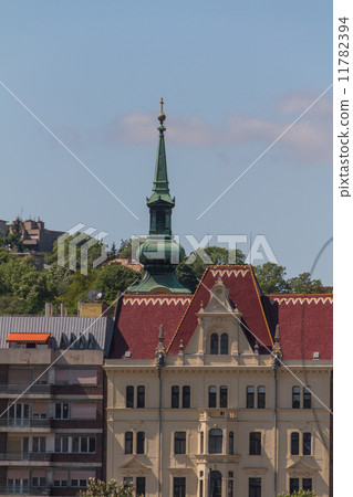 view of landmarks in Budapest 11782394