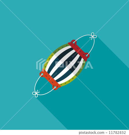 medical mask flat icon with long shadow 11782832