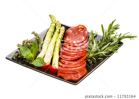 Chorizo - spanish sausages Chorizo - spanish sausages 11783164