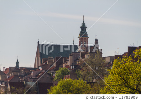 City center of Warsaw, Poland 11783909