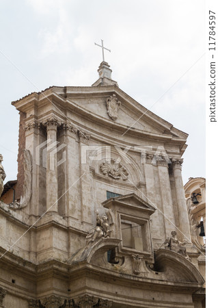 Great church in center of Rome, Italy. Great church in center of Rome, Italy. 11784597