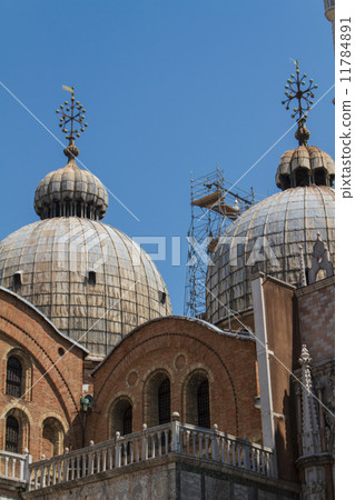 Saint Marks Basilica, Cathedral, Church Statues Mosaics Details 11784891