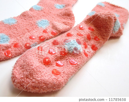 There were fluffy or cute slip prevention of socks 11785638