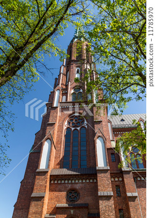 Saint Florian's Cathedral in Warsaw, Poland 11785970