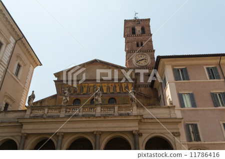 St. Maria in trastevere, Rome, italy St. Maria in trastevere, Rome, italy 11786416