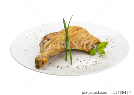 Smoked chicken leg 11786434