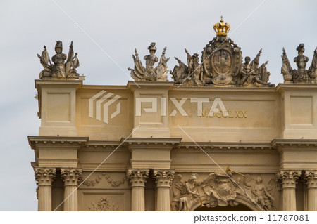 Brandenburg Gate from Potsdam, Berlin, Germany Brandenburg Gate from Potsdam, Berlin, Germany 11787081