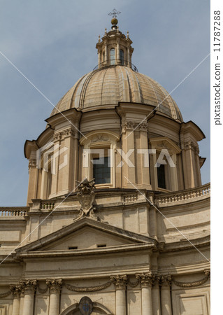 Saint Agnese in Agone in Piazza Navona, Rome, Italy 11787288
