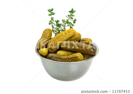 Marinated cucumbers 11787453