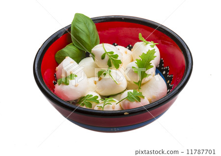 Mozzarella with herbs Mozzarella with herbs 11787701