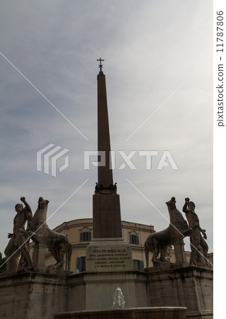 Rome, the Consulta building in Quirinale square. Rome, the Consulta building in Quirinale square. 11787806