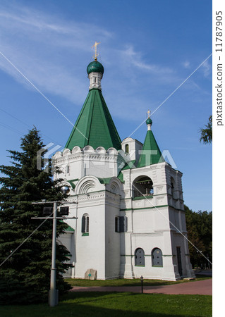 Summer view of historic district of Nizhny Novgorod. Russia Summer view of historic district of Nizhny Novgorod. Russia 11787905