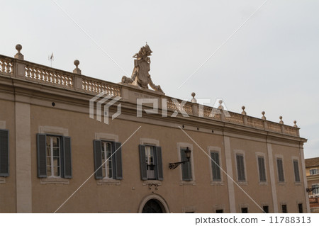 Rome, the Consulta building in Quirinale square. Rome, the Consulta building in Quirinale square. 11788313