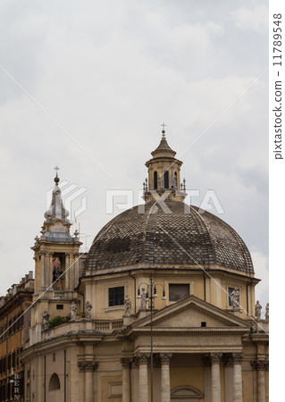 Piazza del Popolo in Rome Piazza del Popolo in Rome 11789548