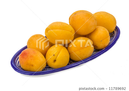 Yellow ripe apricots 11789692