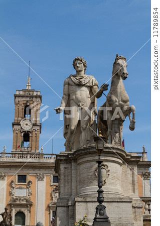 Campidoglio square (Piazza del Campidoglio) in Rome, Italy Campidoglio square (Piazza del Campidoglio) in Rome, Italy 11789854