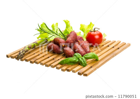 Salami sausages 11790051