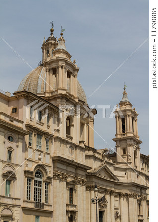 Saint Agnese in Agone in Piazza Navona, Rome, Italy Saint Agnese in Agone in Piazza Navona, Rome, Italy 11790885