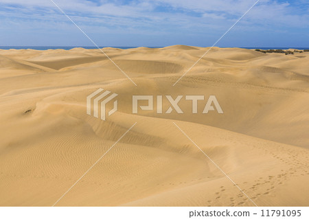 Maspalomas Duna - Desert in Canary island Gran Canaria 11791095