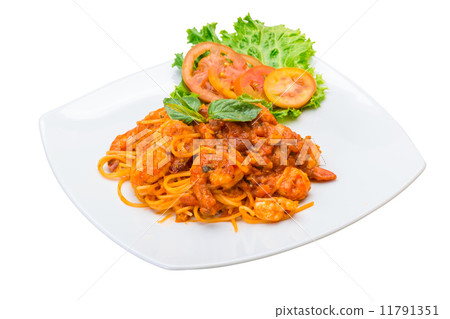 Seafood pasta 11791351