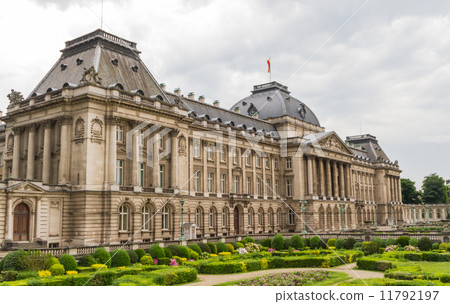 Royal Palace view from Place des Palais in historical center of 11792197