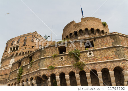 The Mausoleum of Hadrian, usually known as the Castel Sant'Angel The Mausoleum of Hadrian, usually known as the Castel Sant'Angel 11792202