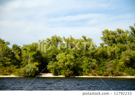 Dnipro river coast 11792233