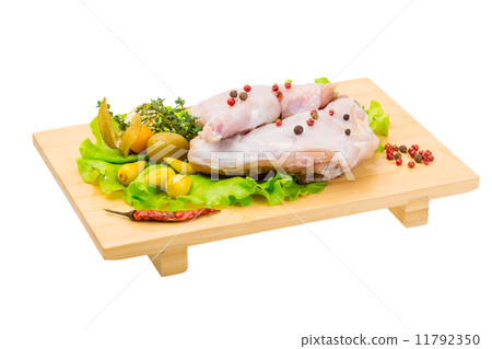 Raw rabbit meat Raw rabbit meat 11792350