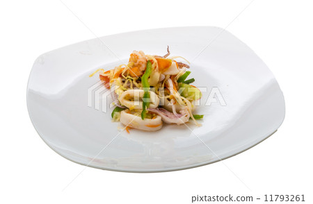 Asian seafood salad Asian seafood salad 11793261
