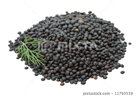 Black lentils heap Black lentils heap 11793539