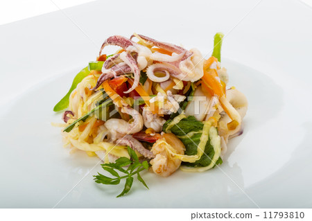 Asian seafood salad Asian seafood salad 11793810